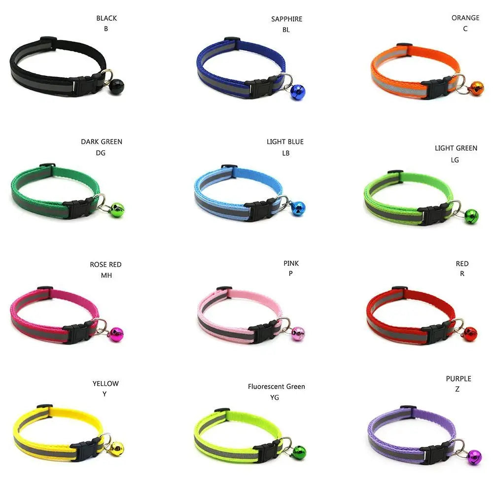 Safety Light Up Night Nylon Soft Adjustable For Dogs And Cats