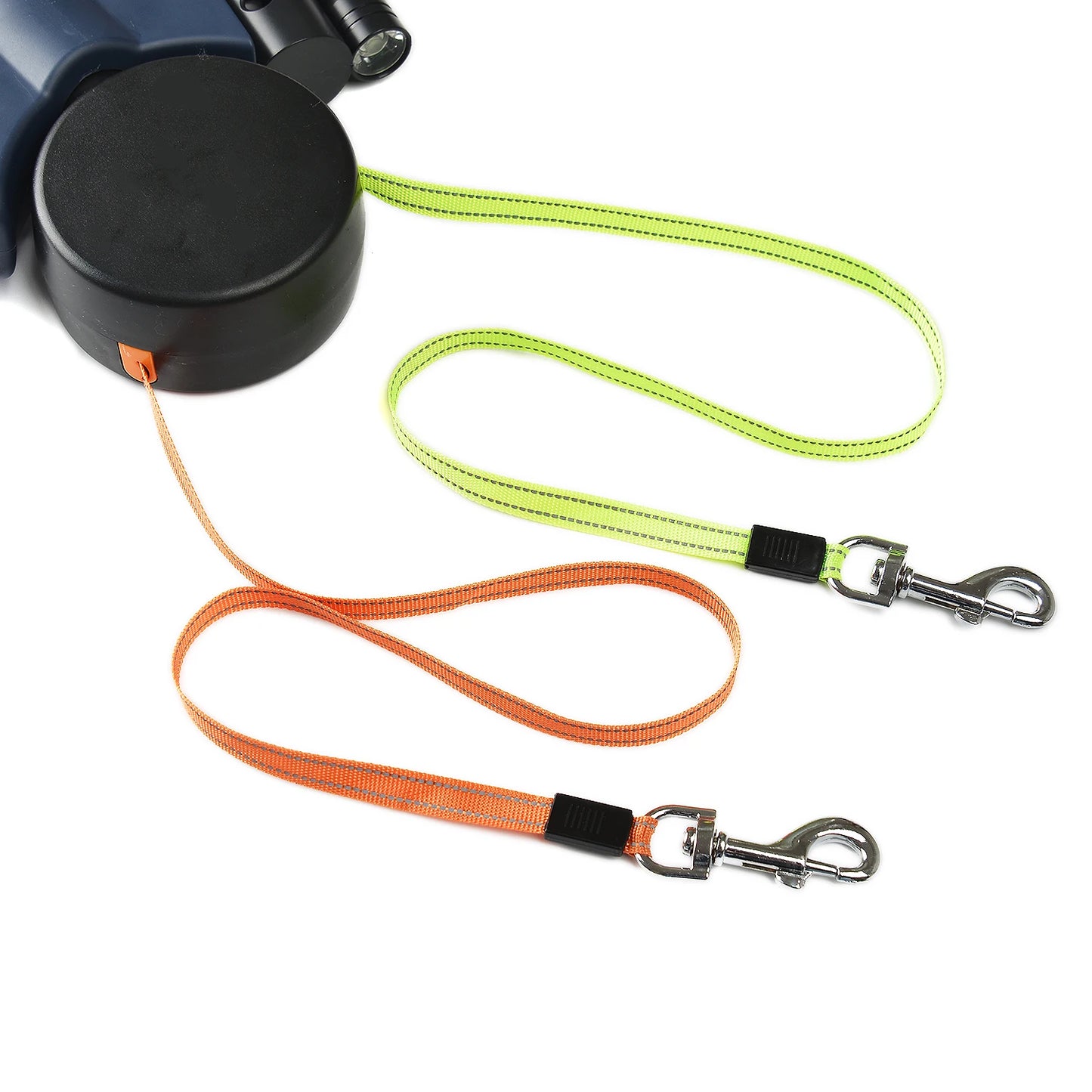 3m Dual Retractable Dog Leash With Lights