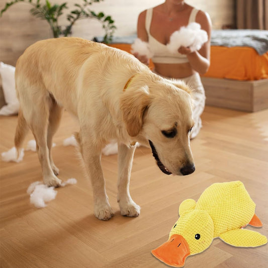 Soft Squeaky Duck Dog Toy