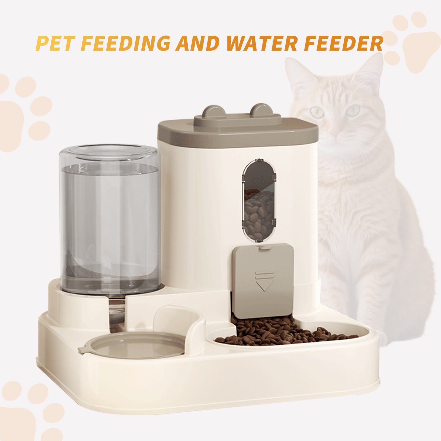 Vollautomatischer 2-in-1 Katzenfutterspender