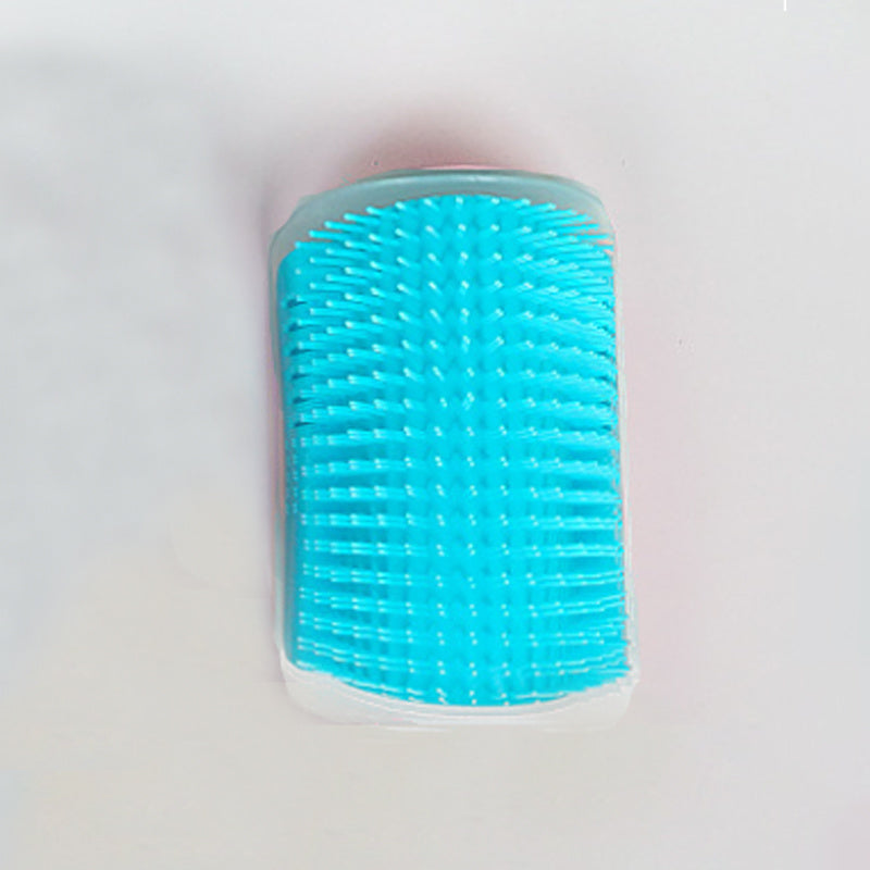 Cat Self-Groomer Corner Wall Hair-Removing Massage Brush