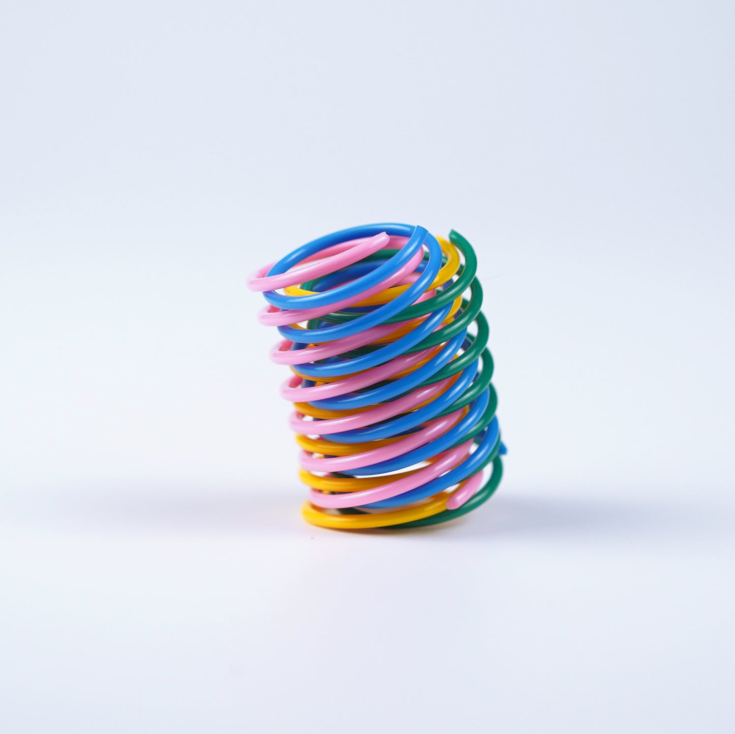 Colorful Plastic Spring Cat Toy 4PCS Interactive Pet Supplies