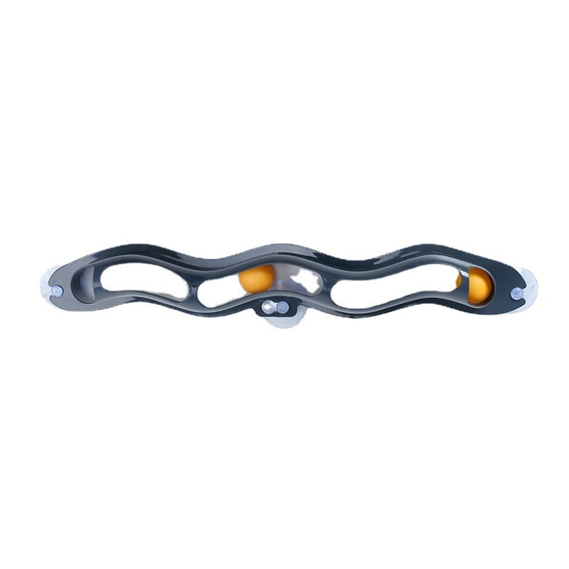 Window Cat Ball Track Toy