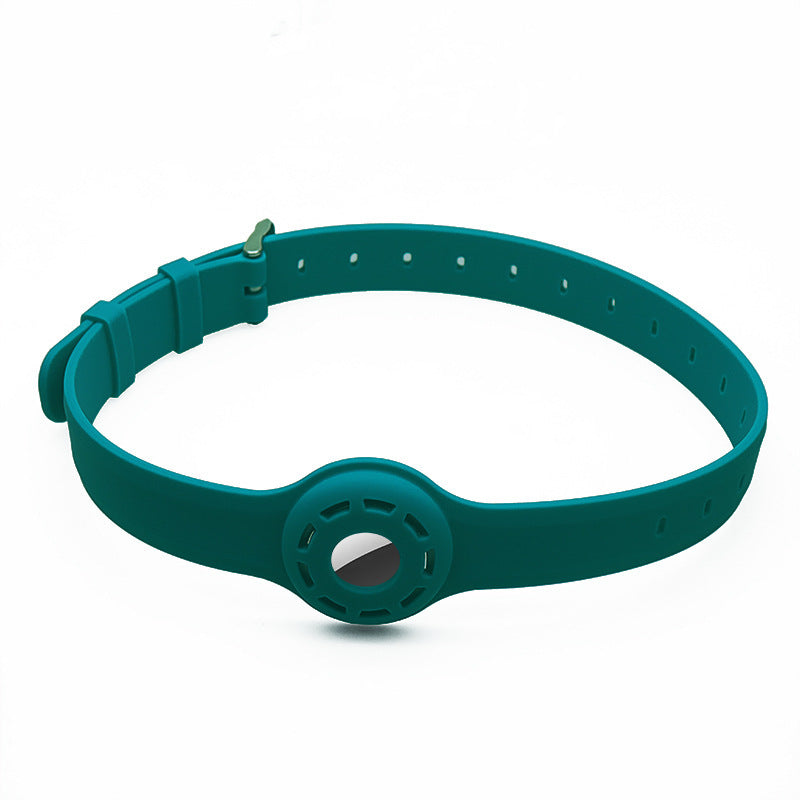 Silicone Airtag Pet Collar Holder – Anti-Lost Tracker Case for Dogs & Cats