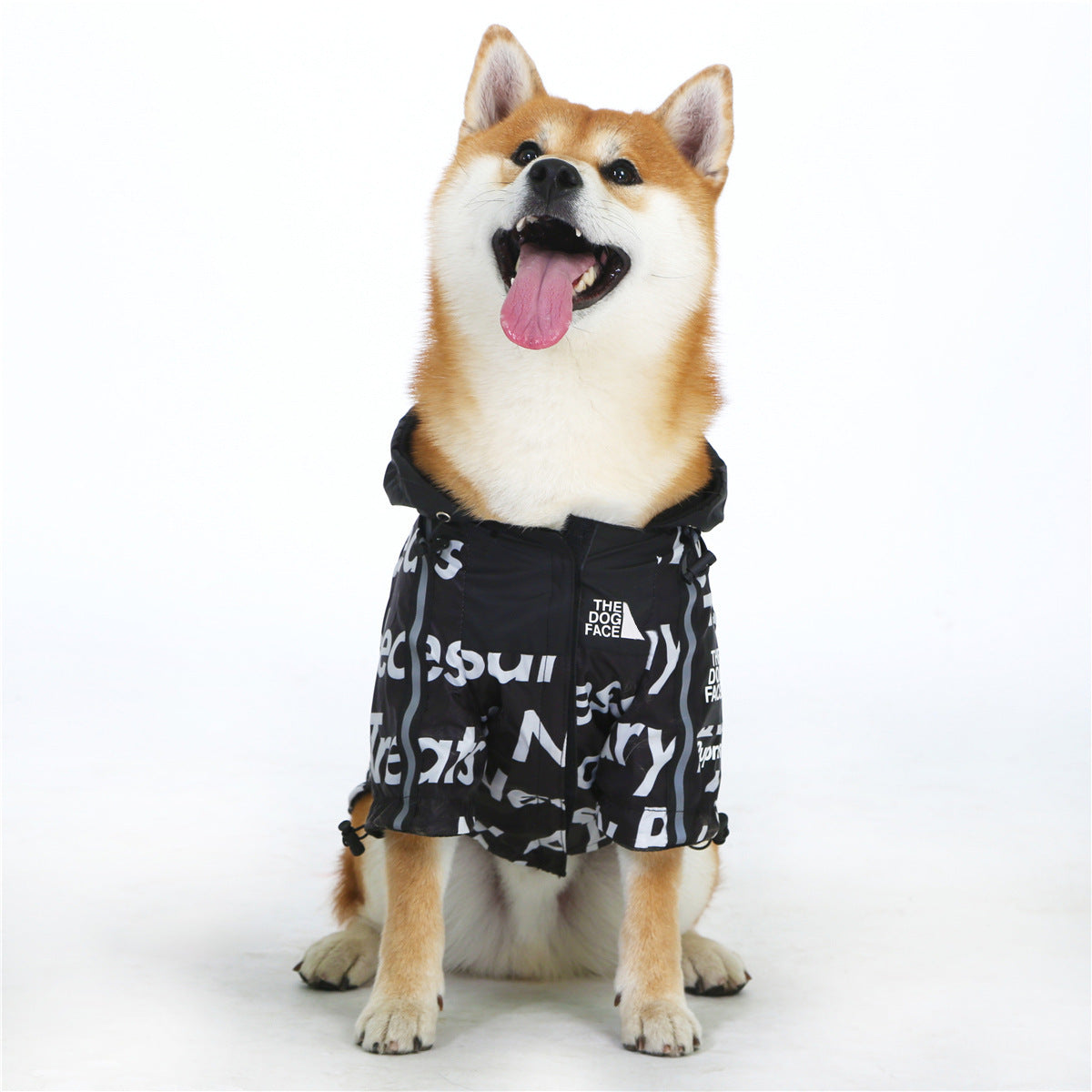 Windproof & Rainproof Dog Jacket – Large Dog Pet Shell Raincoat