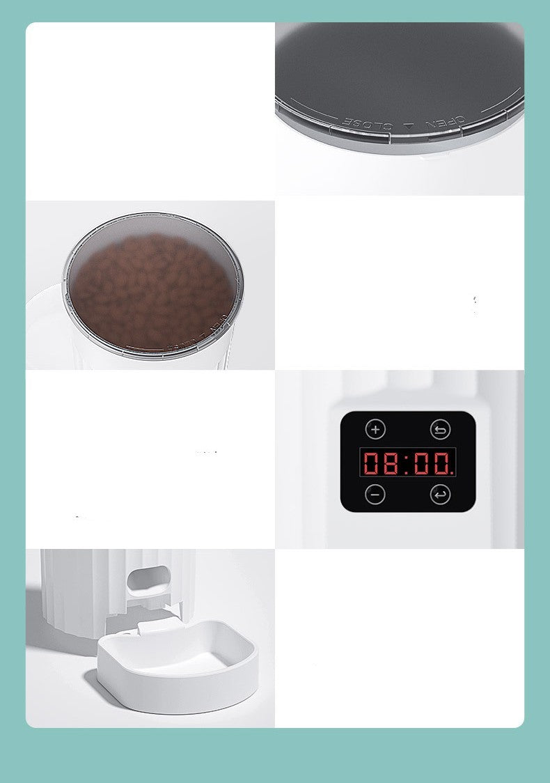 PAPIFEED Automatic Cat Feeder App-Controlled Portion & Schedule Management
