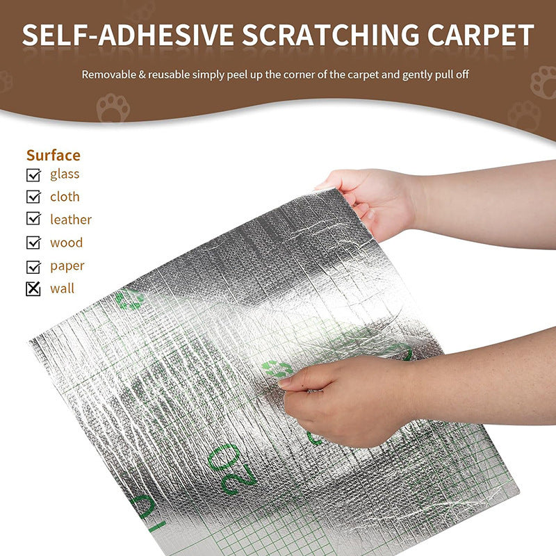 Self-Adhesive Cat Scratch Carpet