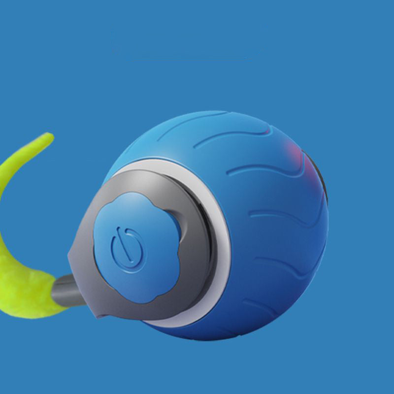 Speedy Cat Toy Ball with Tail Interactive USB Rechargeable