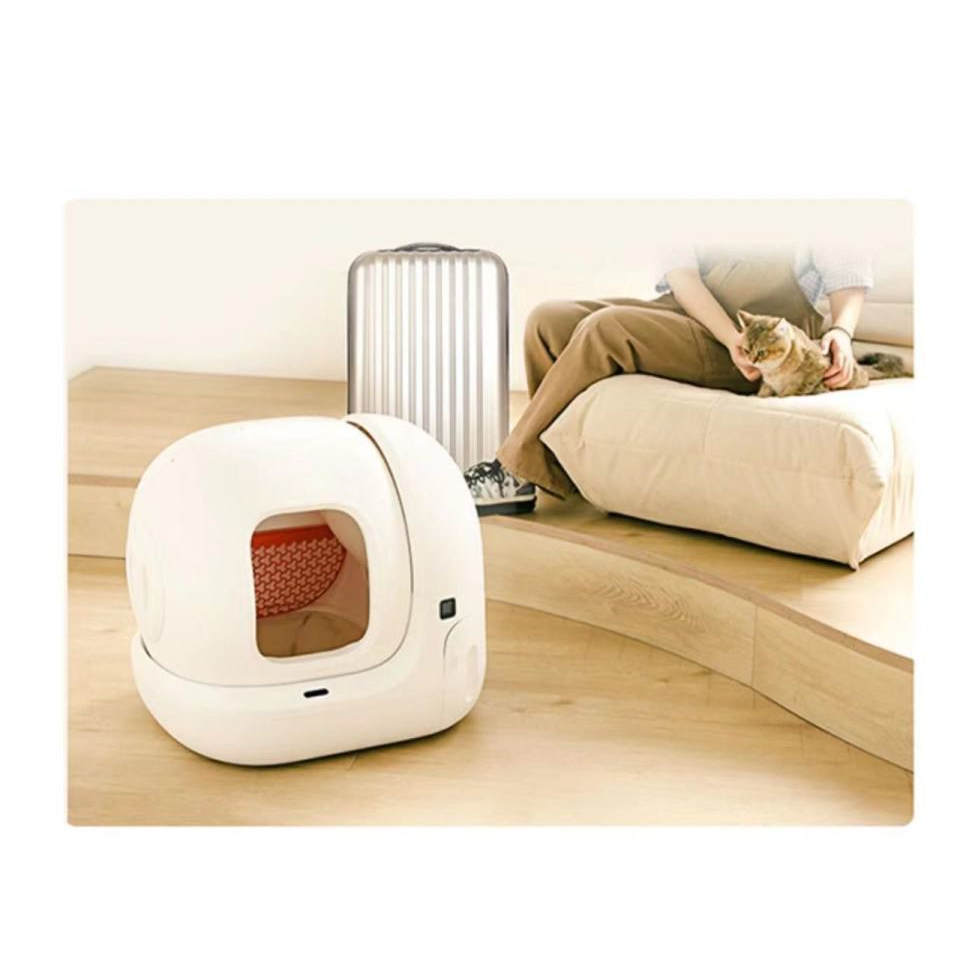 Smart MAX Fully Automatic Large Cat Litter Box Spacious & Self-Cleaning