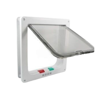 4-Way Lockable Flap Pet Door