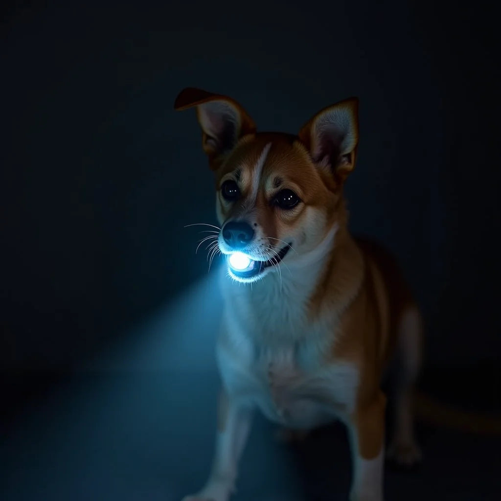 Usb Rechargeable Attention Light For A Dog - USB Rechargeable Attention Light for Dogs Night View Guide