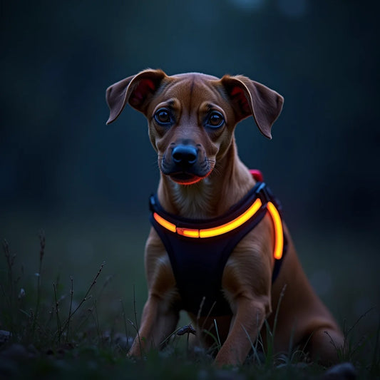 Luminous Dog Harness For Night Safety - Luminous Dog Harness for Night Safety A Comprehensive Guide