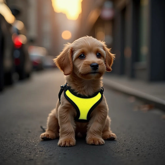 Reflective No Pull Dog Harness - Reflective No Pull Dog Harness for Safer Walks Visibility
