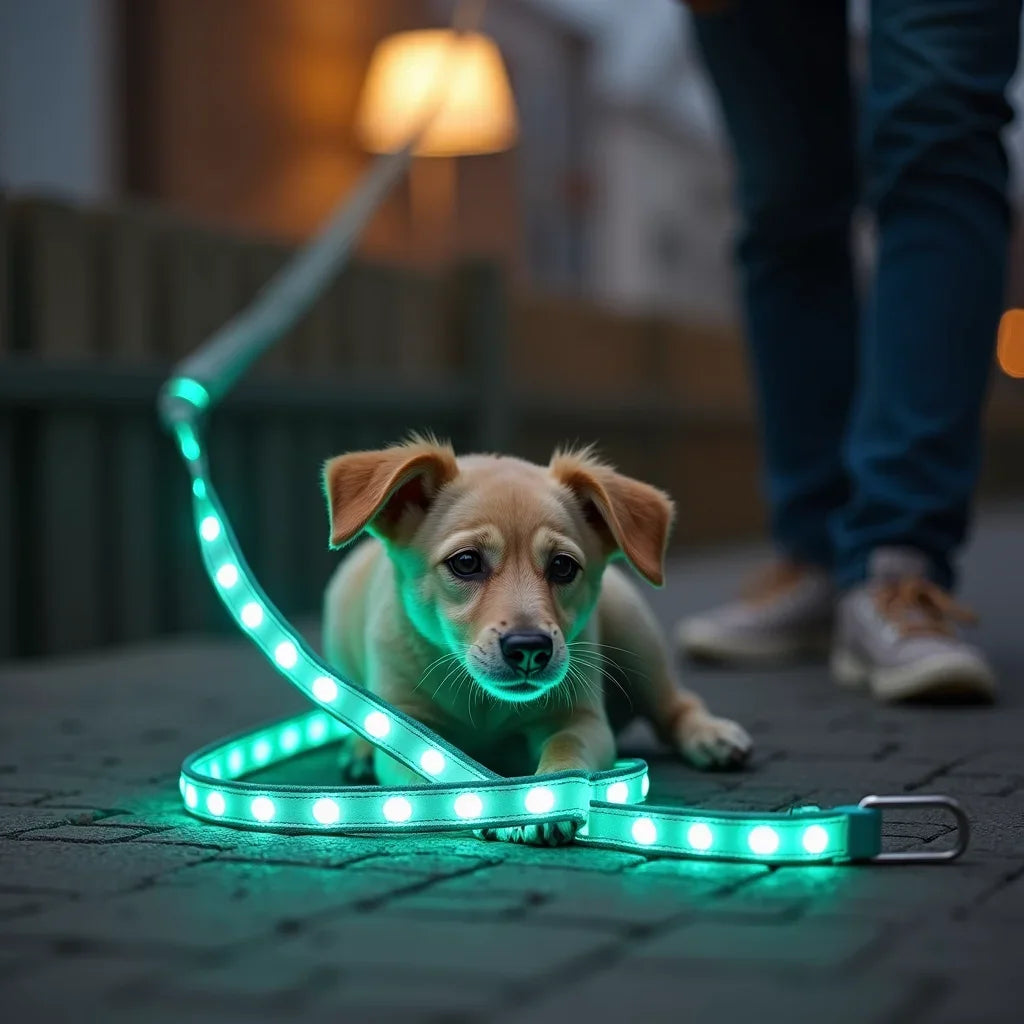 LED Dog Leash - LED talutushihna koiralle opas valinta käyttö ja huolto