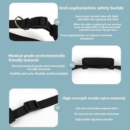 Smart Pet Tracking Collar – Bluetooth 5.2 Anti-Lost GPS Tracker for Dogs & Cats