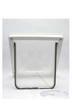 Plastic Pet Door With Durable Swing Flap Gate