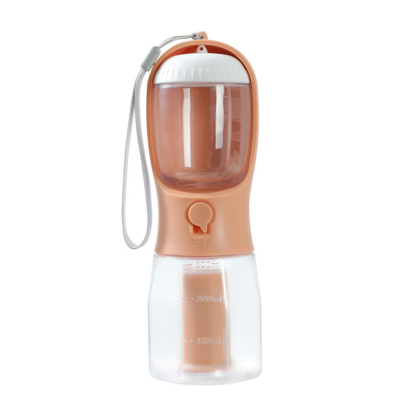 Three-in-one Dog Water Cup Drinking Food Garbage Bag