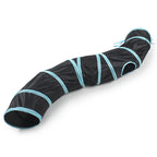 ToyTigris Pet Cat Bending S-shaped Collapsible Tunnel Toys