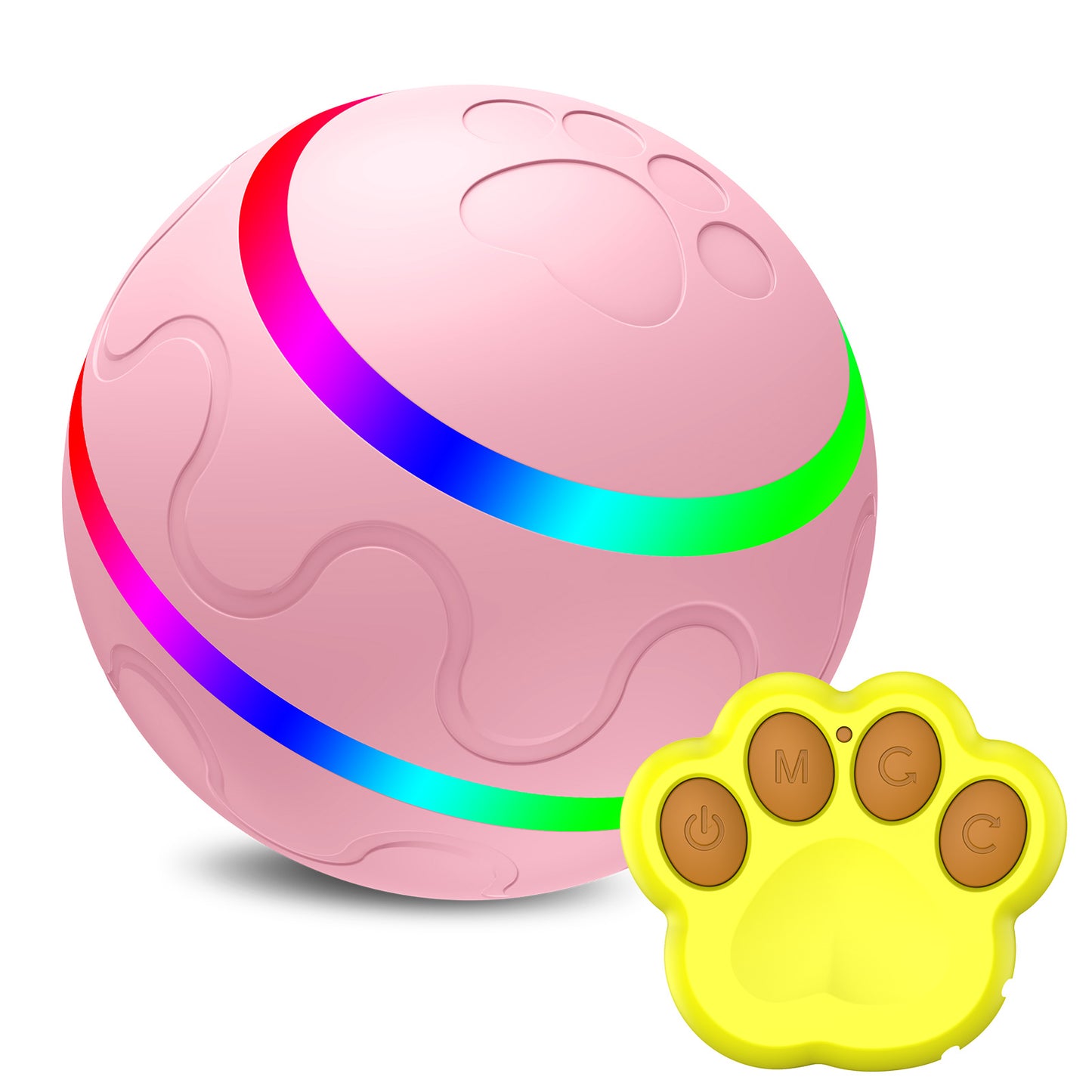 USB Cat Toy: Interactive Self Rotating Ball for Pet Fun