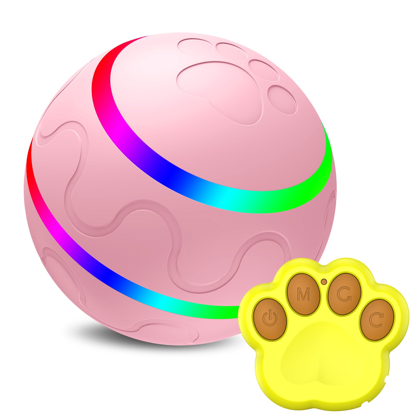 USB Katzenspielzeug: Interaktiver smarter rollender Ball