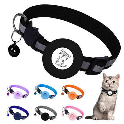 Apple AirTag Pet Tracker – Reflective Collar