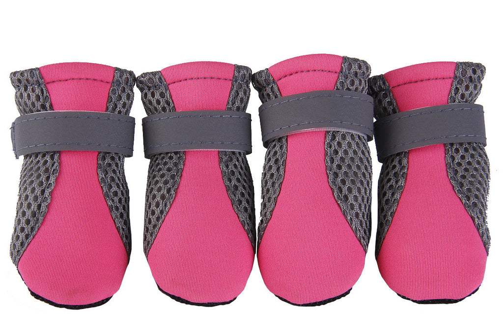 Reflective Walking and Running Dog Shoes