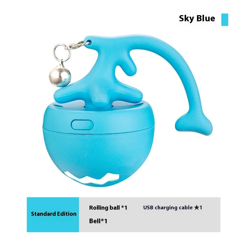 Smart Interactive Cat Toy USB Rechargeable Play Ball