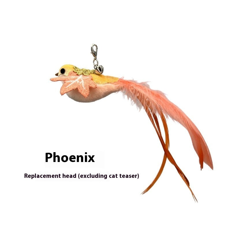 Bite-resistant Bird Cat Toy With Bell