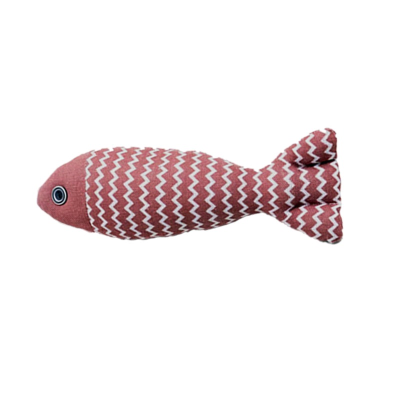 ToyTigris Catnip Fish Toy for Cats