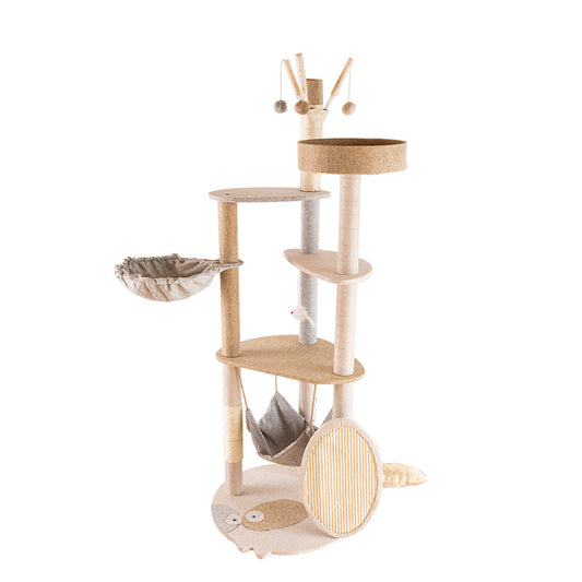 Large Integrated Cat Climbing Frame