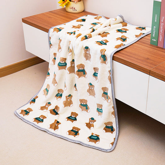Soft Warm Pet Blanket – Cozy Dog & Cat Sleep Pad and Bed Cover