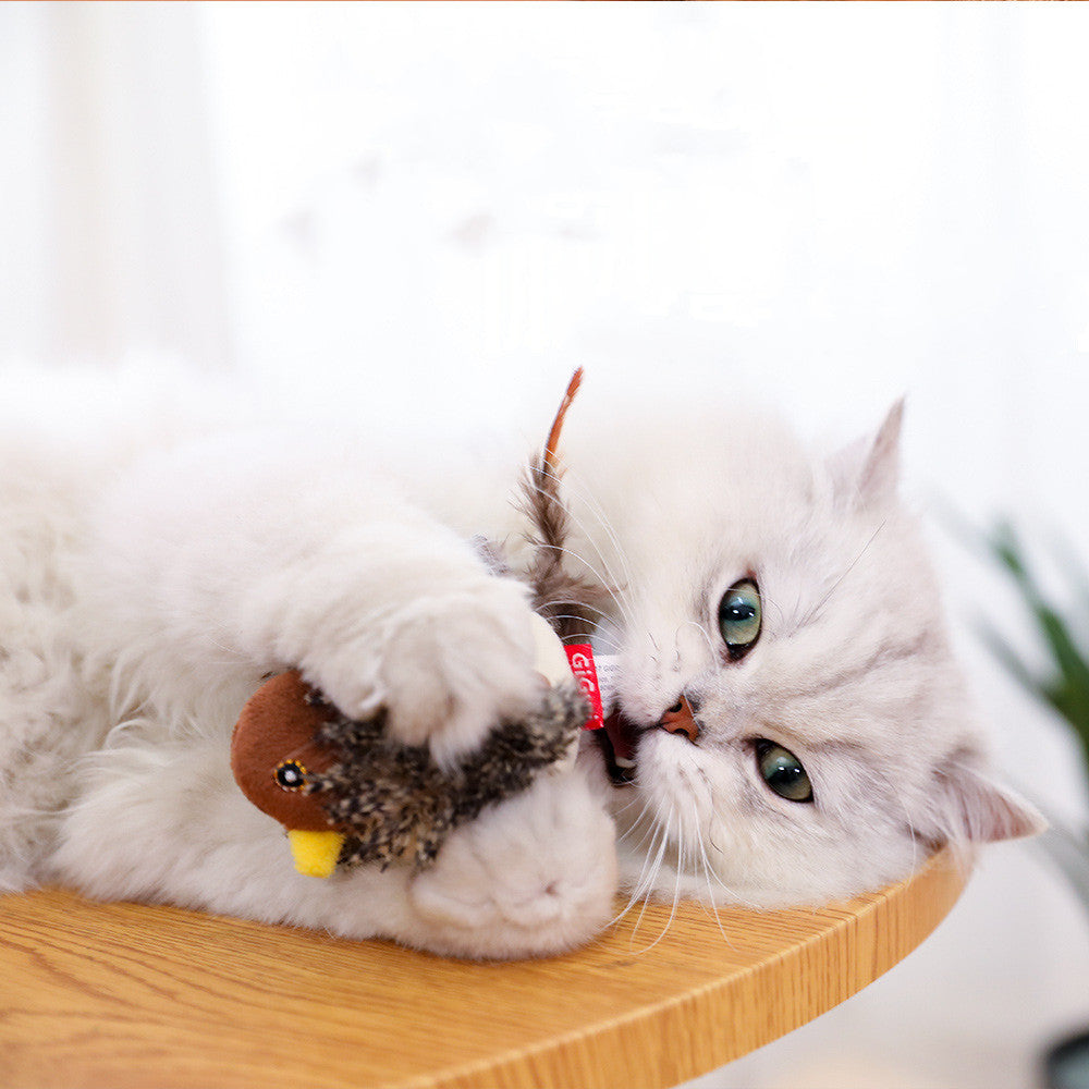 Simulation Mouse And Bird For Cats