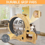 ToyTigris 6-in-1 Cat Fitness Wheel and Activity Centre