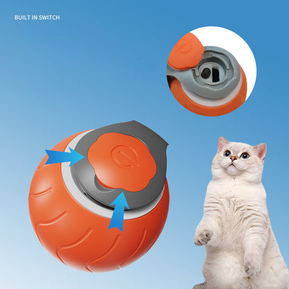 Speedy Cat Toy Ball with Tail Interactive USB Rechargeable