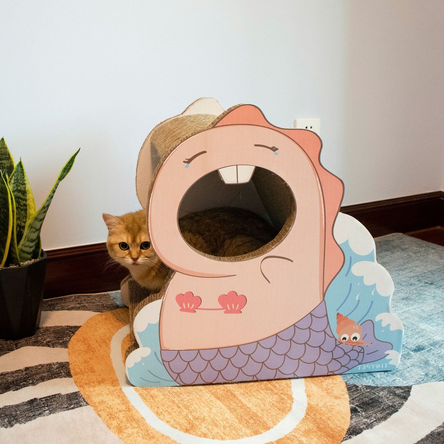 ToyTigris Vertical Cat Scratching Board