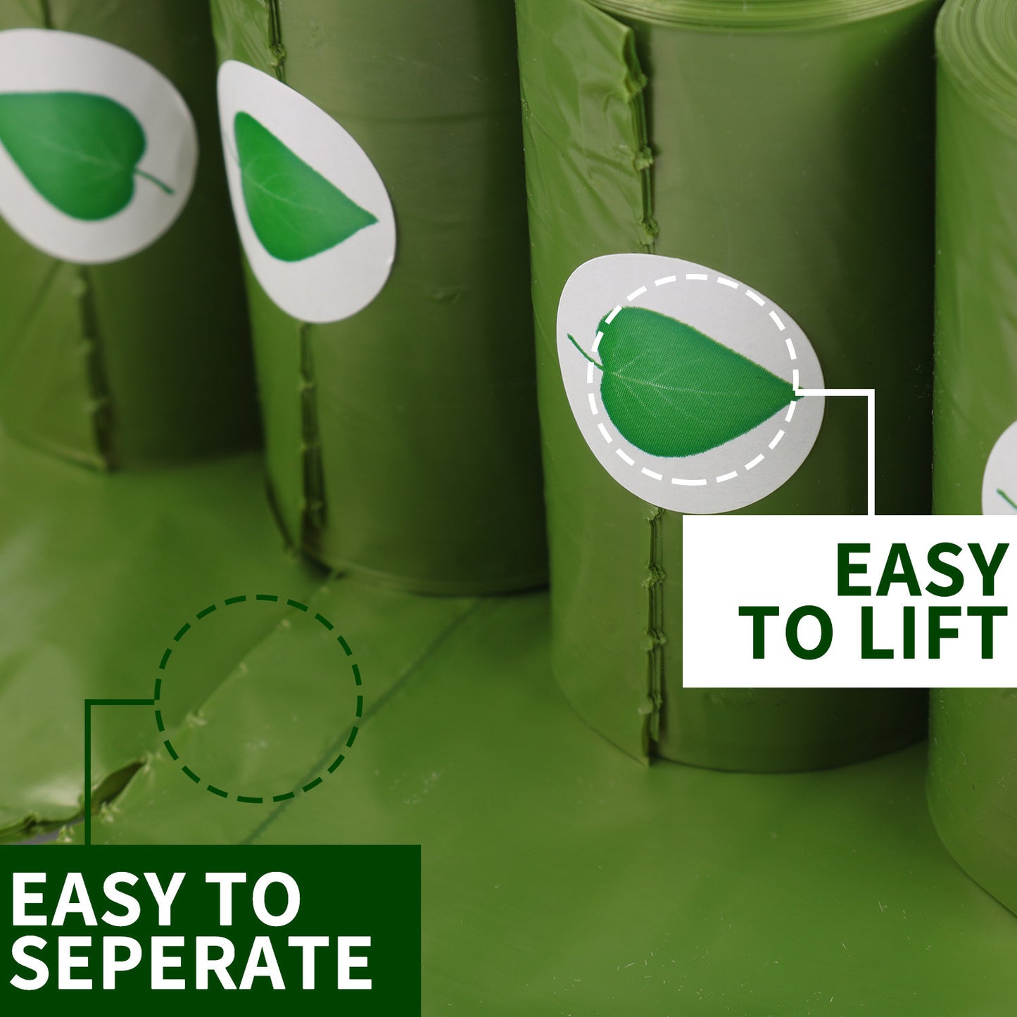 Extra Thick Leak-Proof Dog Waste Bags