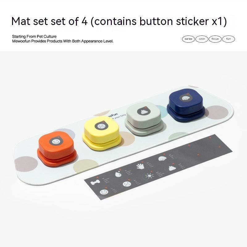 Pet Communication Button One-Click Training for Cats & Dogs