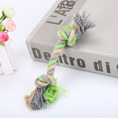 Bite-resistant cotton rope dog toy