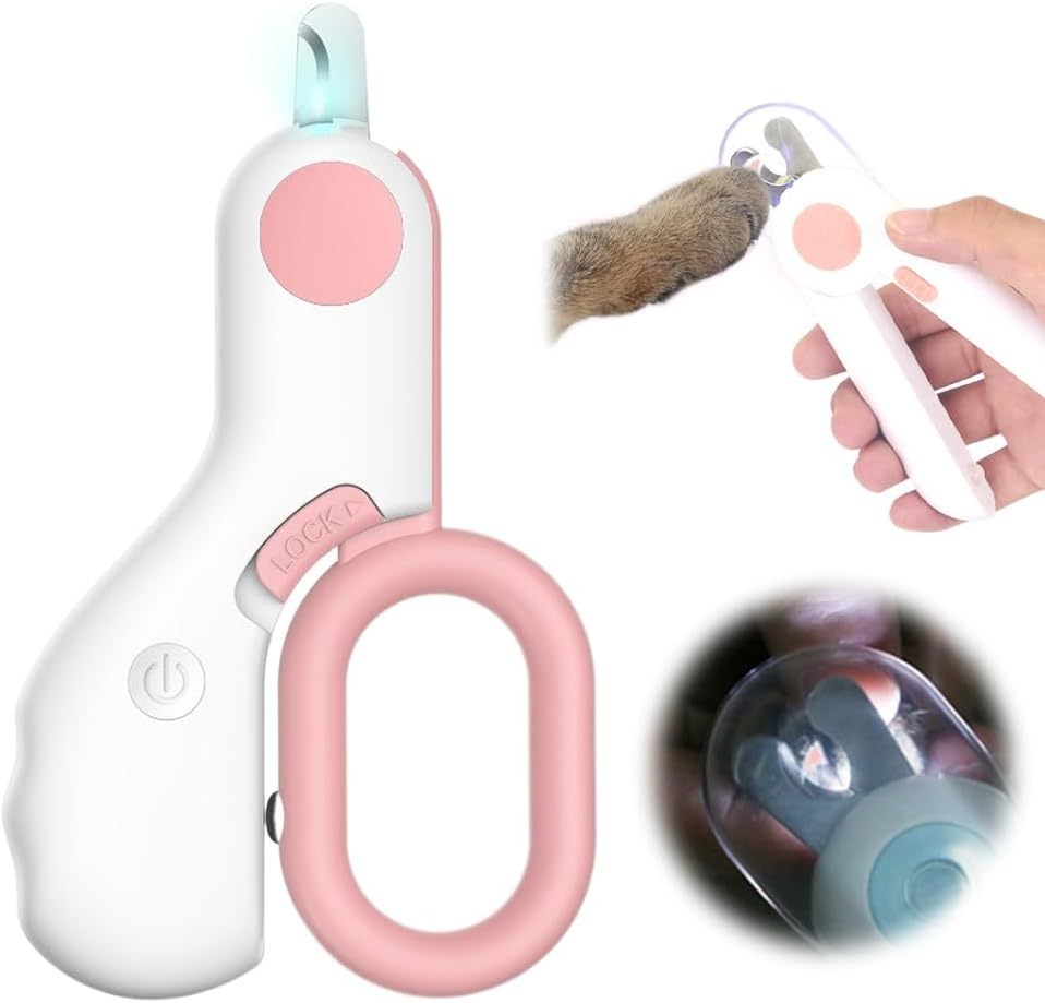 Cat Nail Clipper With Light