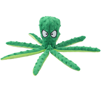 Eco-friendly Plush Octopus Pet Toy