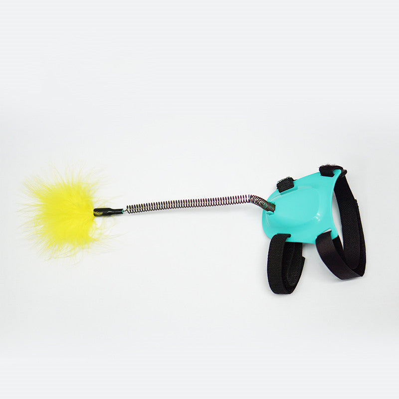 Cat Toy Stick with Strong Feathers