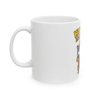 Funny Cat Mug | Humans are Just Staff, Cute Coffee Cup