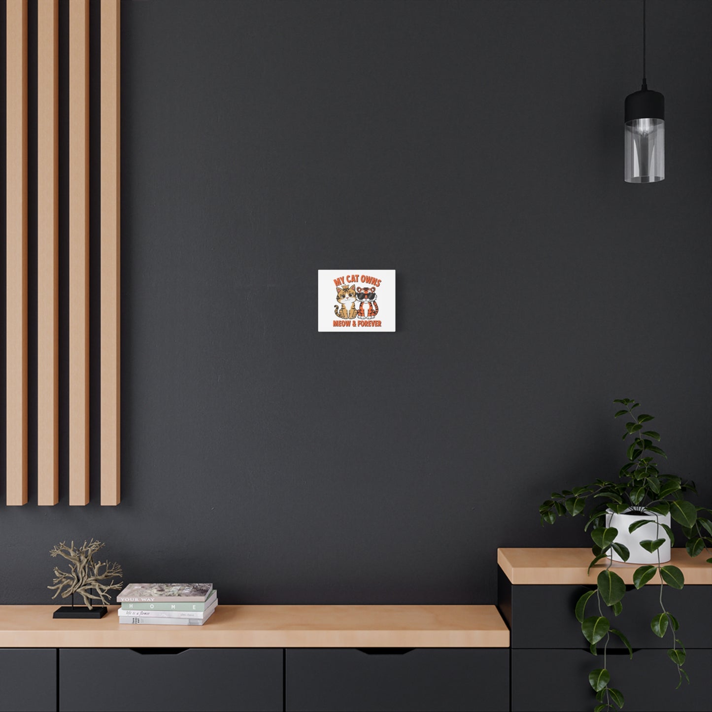 Wall Canvas - Cat Meme