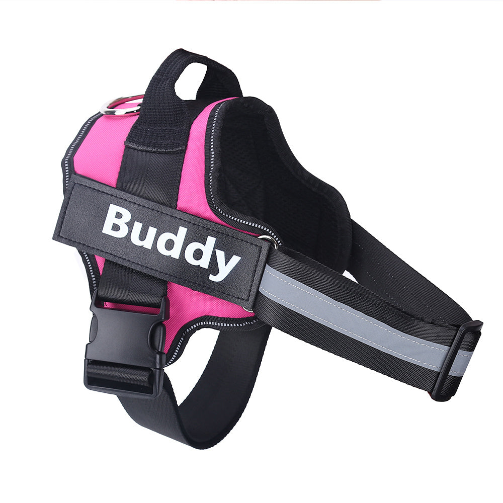 Personalized No-Pull Dog Harness – Reflective, Breathable & Adjustable