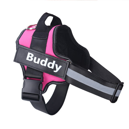 Personalized No-Pull Dog Harness – Reflective, Breathable & Adjustable