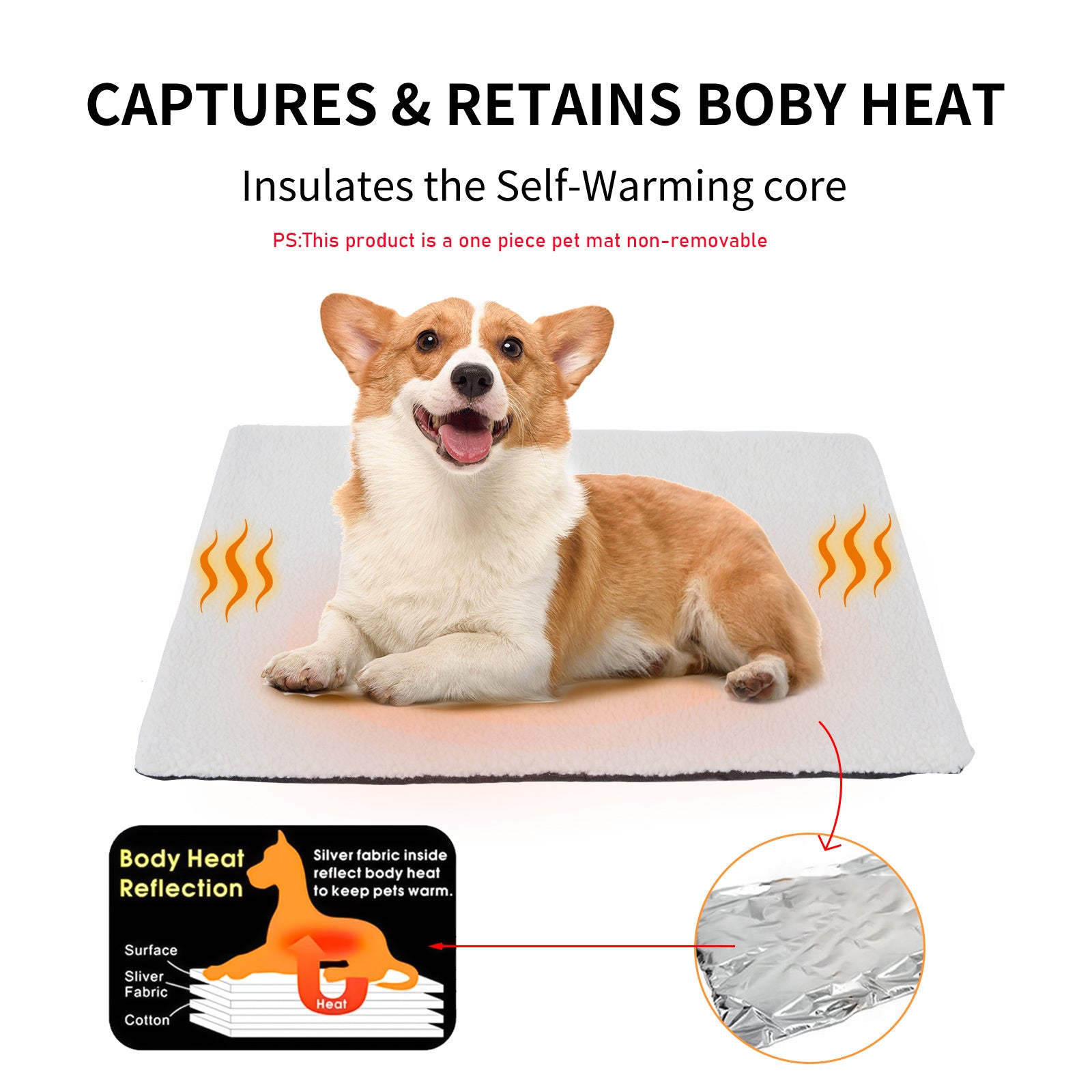 Cozy Self Heating Blanket for Pets