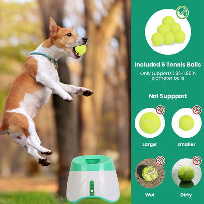 Automatic Dog Toy Ball Launcher With 3 Adjustable Launch Distance