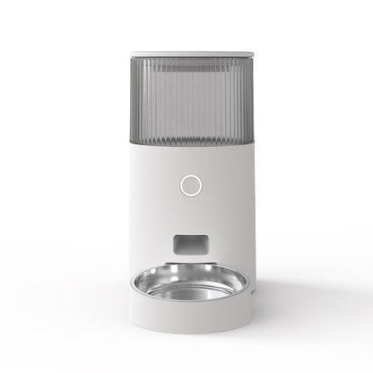 MEFU Smart Pet Feeder App-Controlled Automatic Feeding for Cats & Small Dogs