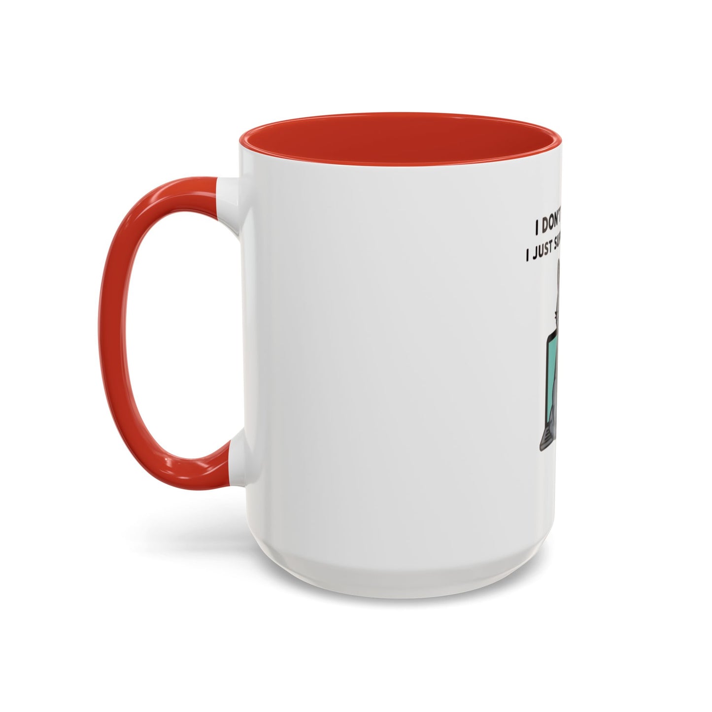 Funny Cat Coffee Mug - 'I Don't Work Here, I Just Supervise Humans' - Perfect for Cat Lovers, Office Gifts, Humor Gifts, Birthday, [...]