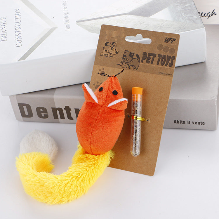 Long Tail Mouse Cat Teaser Toy